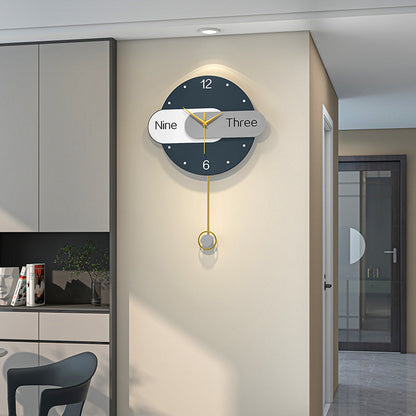 New Design Senior Wall Clock For Home Decoration, Wall Clock With Pendulum For Living Room